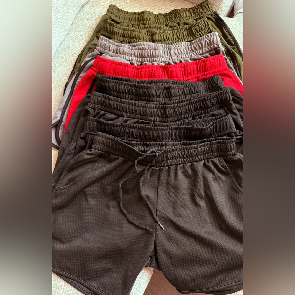 Men's Athletic Shorts Size Small 8 Available Black, Gray, Red, Green $6 EACH